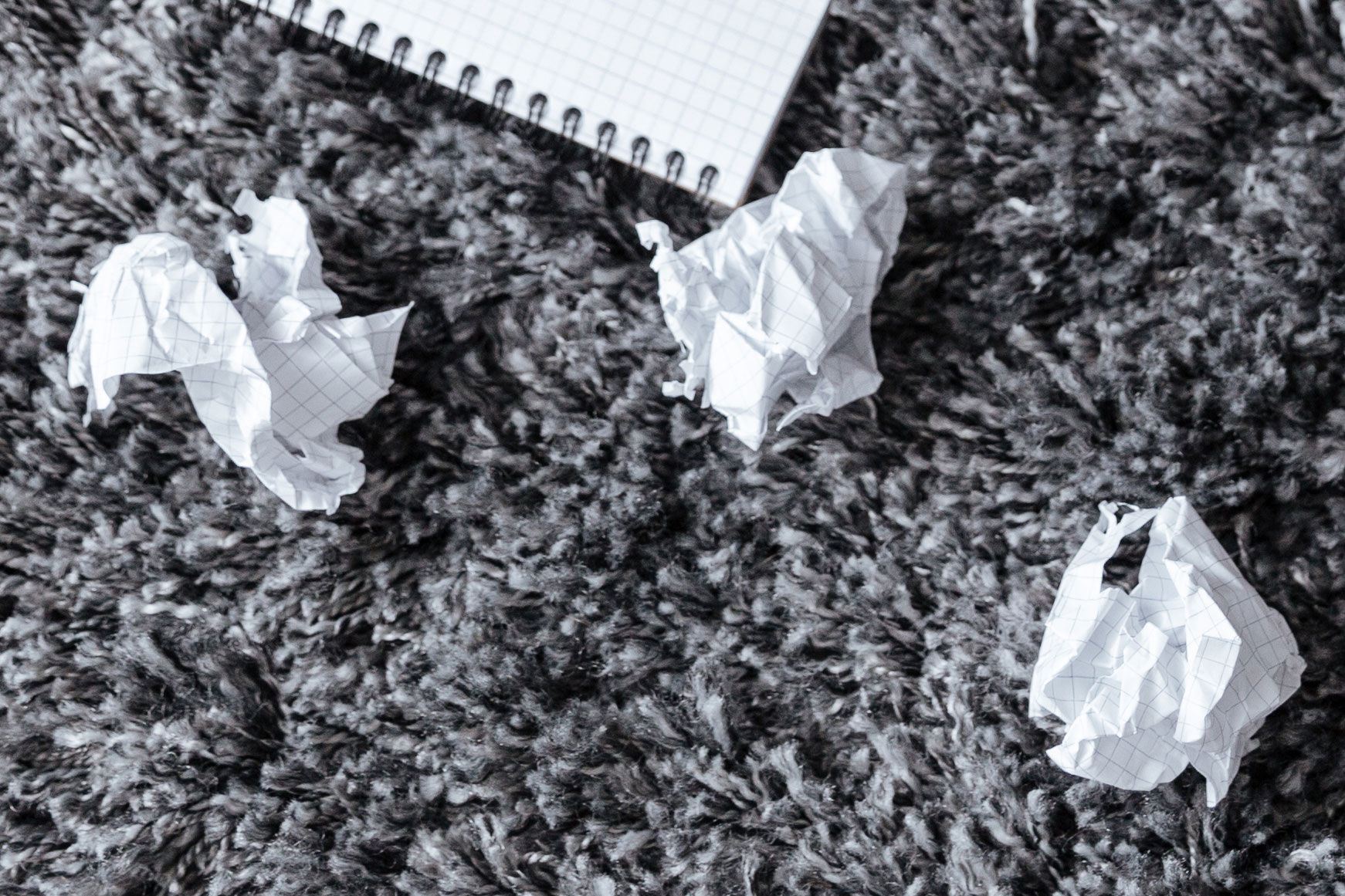 Crumpled paper